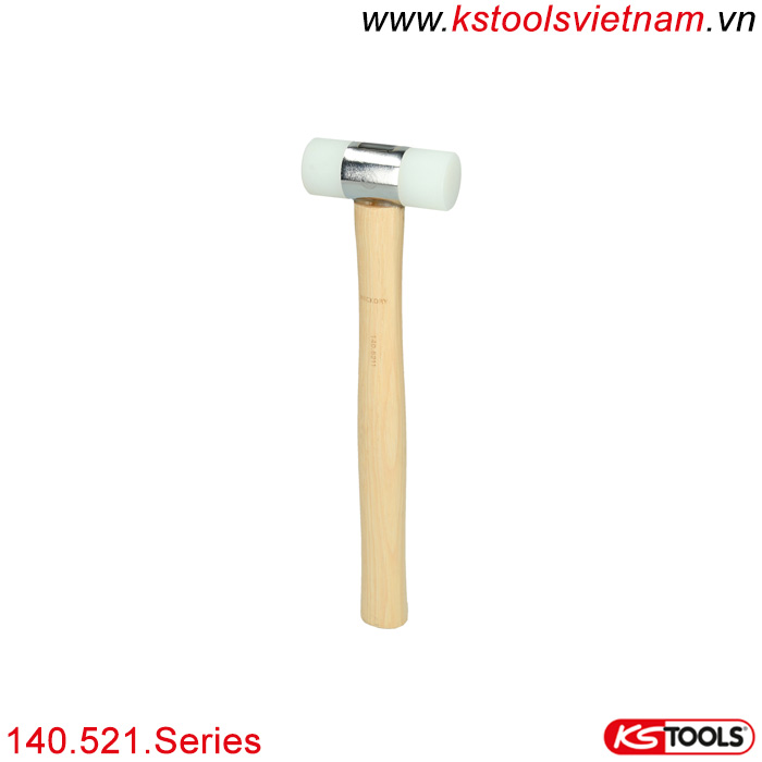 Búa nhựa không nảy đầu nylon KS Tools 140.521.Series.