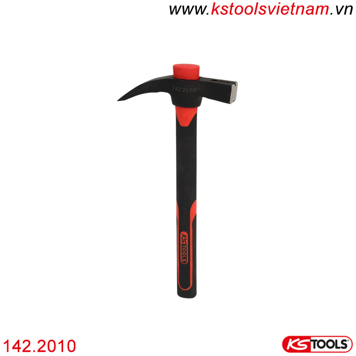 Búa nhổ đinh 700g cán fiberglas KS Tools 142.2010.