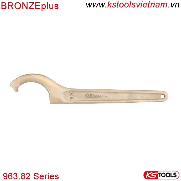 BRONZEplus Cờ lê móc bằng đồng 963.82 series KS Tools