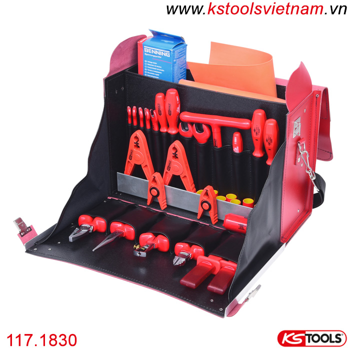 Bộ dụng cụ cách điện 1000V 36 chi tiết 117.1830 KS Tools