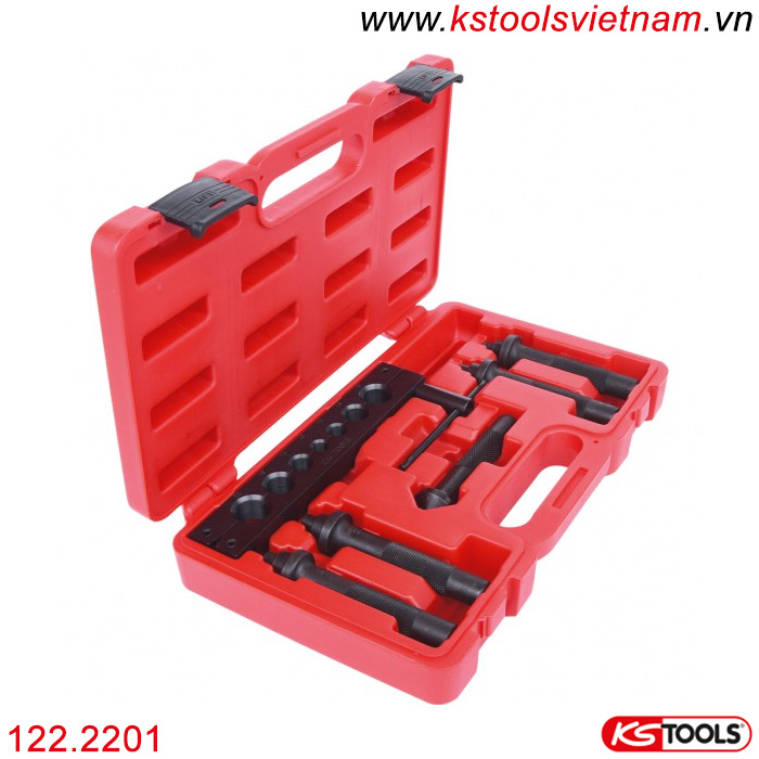 Bộ loe ống mặt bích 6 chi tiết 10-22mm 122.2201 KS Tools