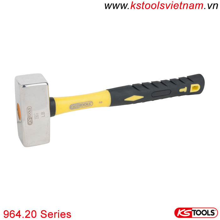 Búa tạ bằng thép không gỉ 964.20 series KS Tools