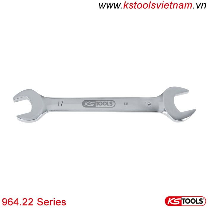 Cờ lê 2 đầu miệng 5,5-32mm thép không gỉ 964.22 series KS Tools