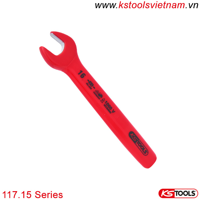 Cờ lê cách điện 1000V VDE 117.15 series KS Tools 