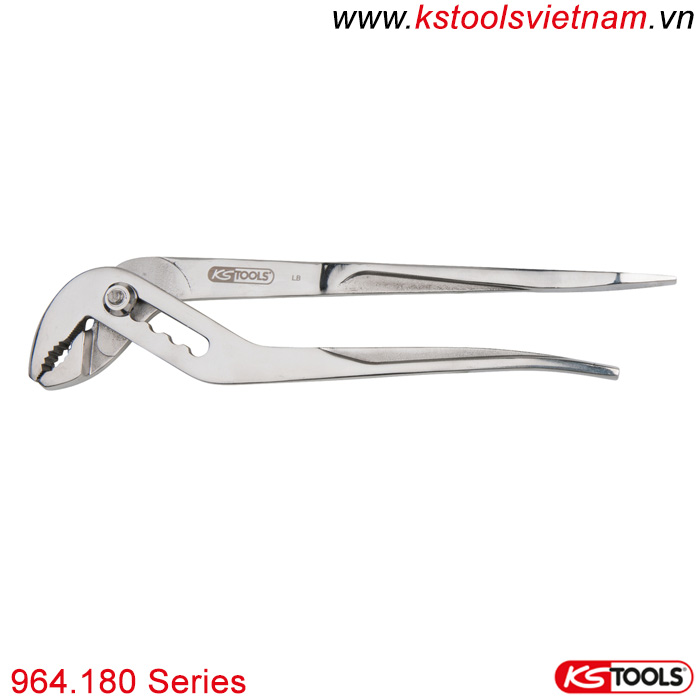 Kìm mỏ quạ thép không gỉ 964.180 series KS Tools