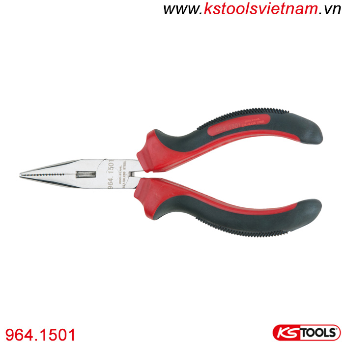 Kìm mỏ nhọn 6 inch thép không gỉ 964.1501 KS Tools