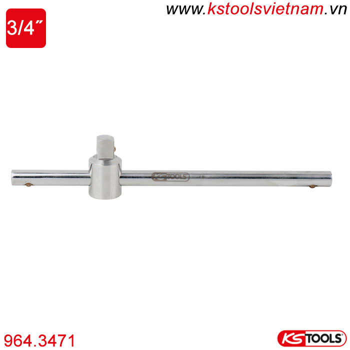 Tay nối chữ T thép không gỉ 3/4 inch 964.3471 KS Tools