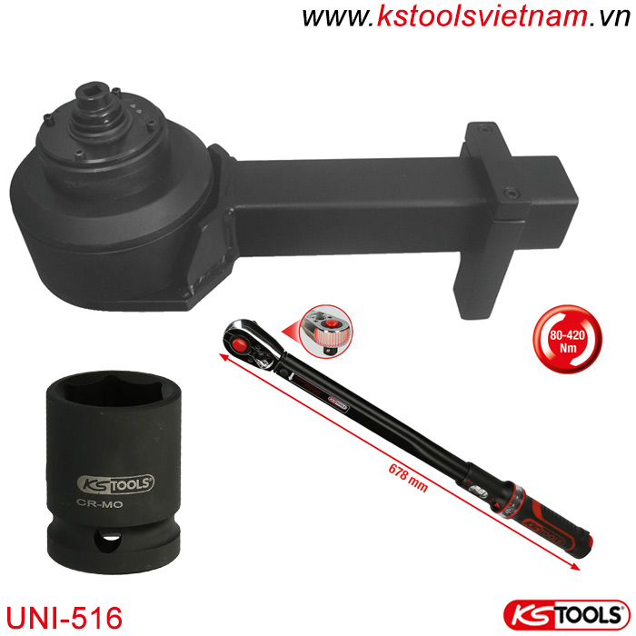 Bộ nhân lực cơ khí 9500Nm KS Tools UNI-516