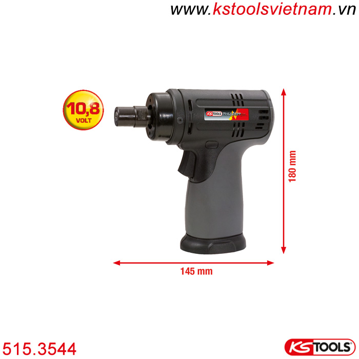 Máy mài chạy pin 515.3544 KS Tools không kèm pin và bộ sạc.