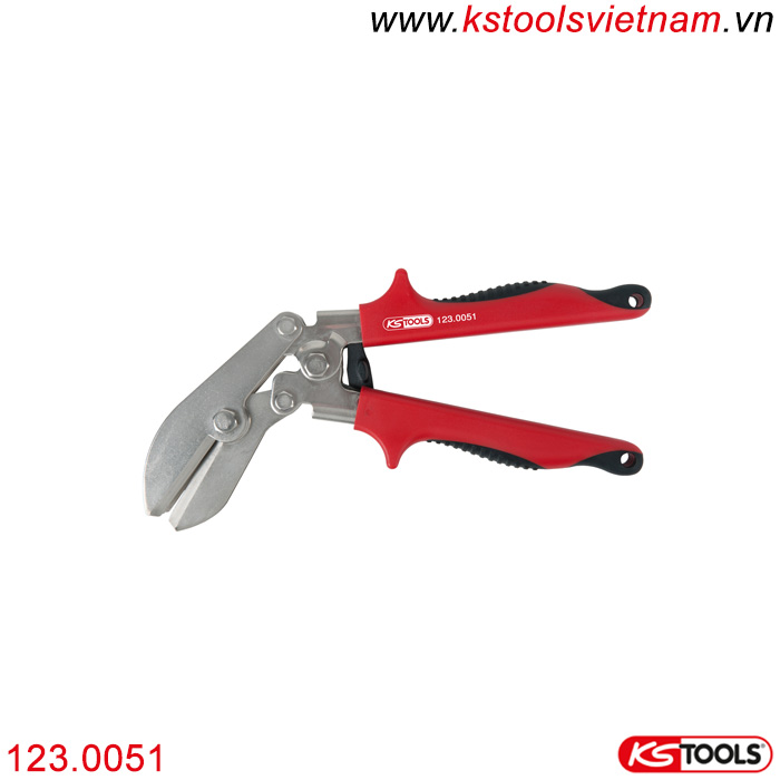 Kìm kẹp kéo ống ngàm cong 123.0051 KS Tools dùng cho ngành xây dựng.