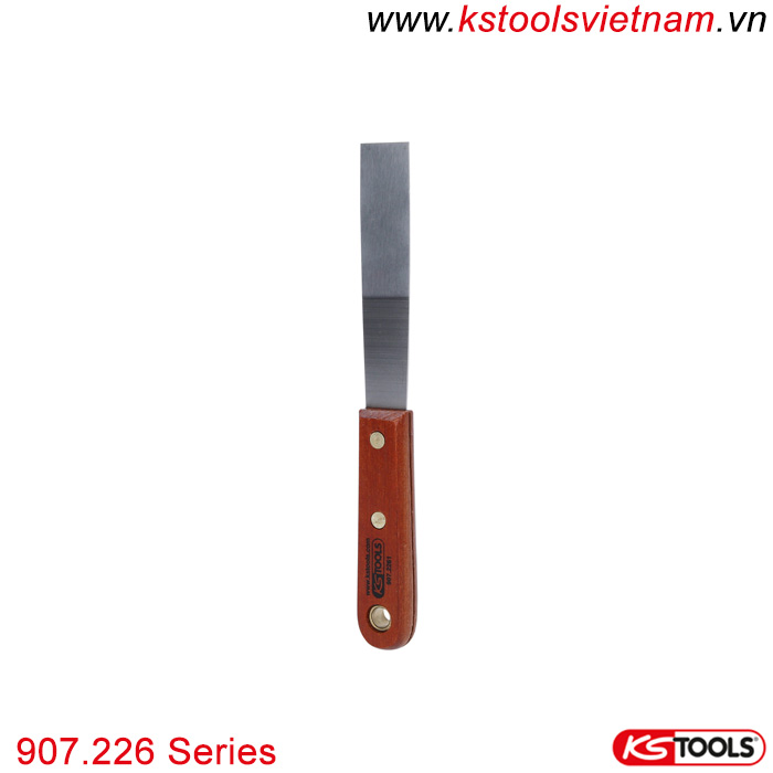 Nạo thép không gỉ KS Tools 907.226 Series 25-75 mm.