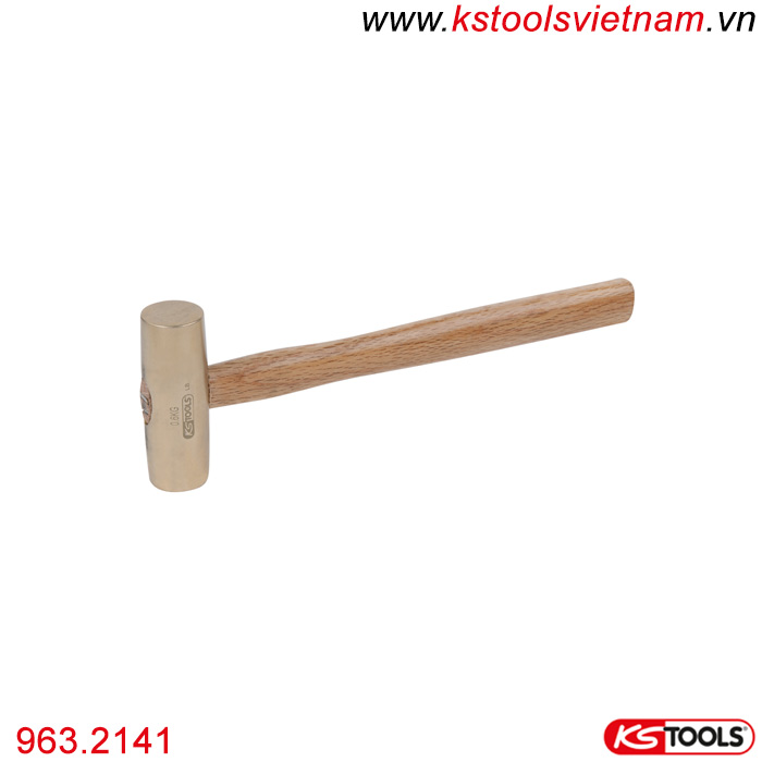 BRONZE Búa đầu tròn 300g KS Tools 963.2141