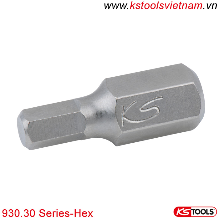 Mũi vít đầu lục giác 10mm 930.30 Series-Hex KS Tools Germany