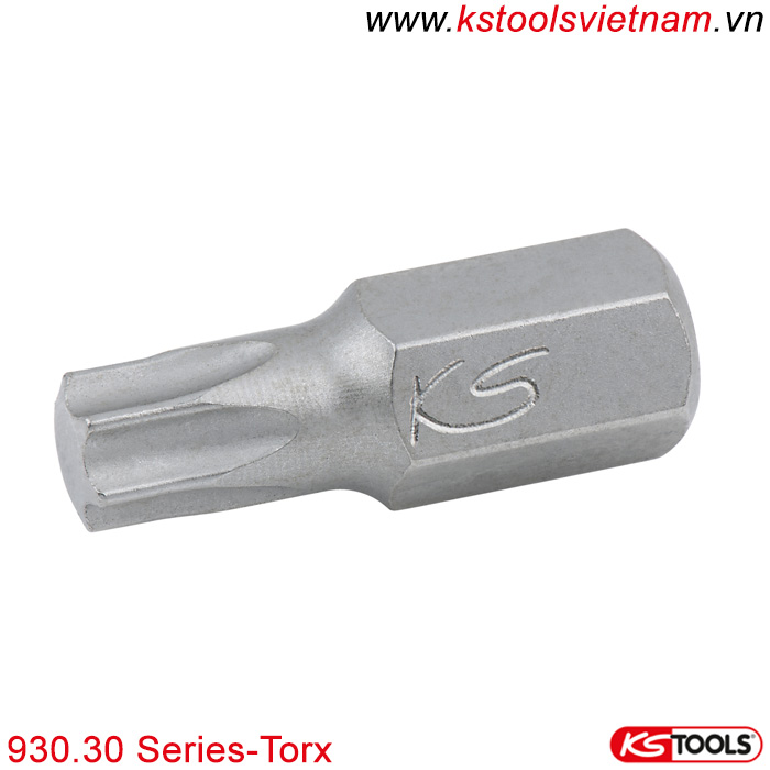 Mũi vít đầu Torx hoa thị 10mm 930.30 Series-Torx KS Tools Germany