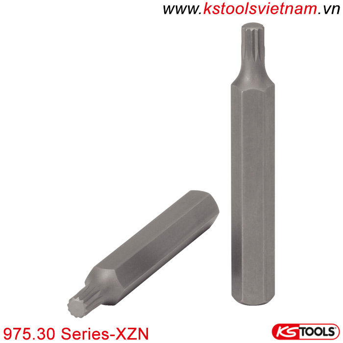 Mũi vít răng cưa spline 10mm 975.30 Series-XZN KS Tools