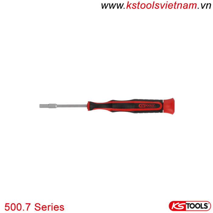 Tô vít chính xác ESD cho vít lục giác bên ngoài KS Tools 500.7 Series.