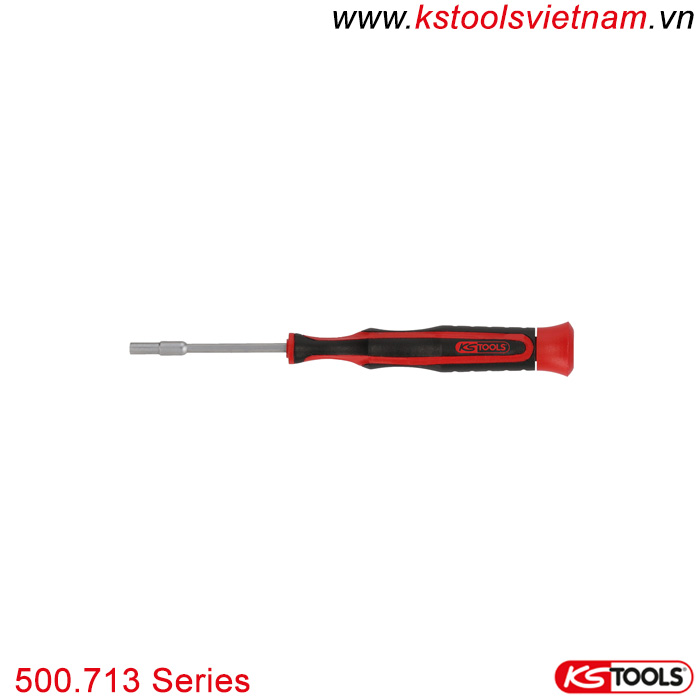 Tô vít chính xác ESD hệ inch cho vít lục giác bên ngoài KS Tools 500.713 Series. 