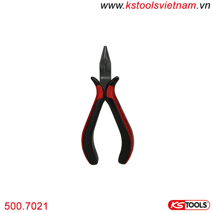 Kìm chính xác mũi thẳng KS Tools 130 mm 500.7021.