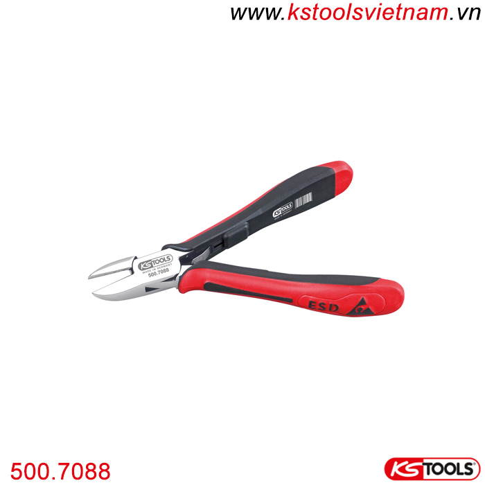 Kìm cắt chống tĩnh điện ESD 135 mm KS Tools 500.7088