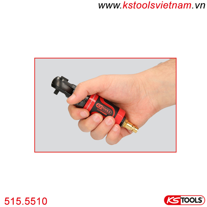 Súng vặn ốc tay ngang khí nén 3/8 inch 30 Nm KS Tools 515.5510