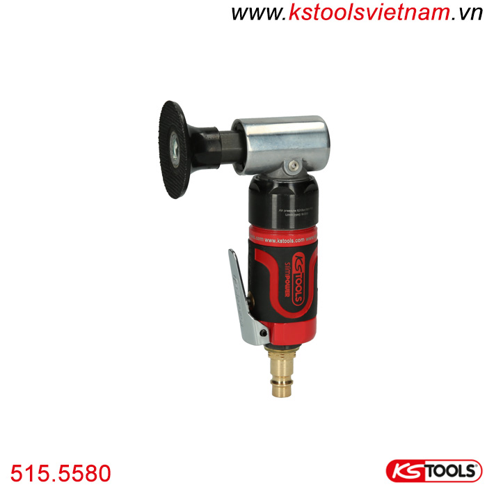 Máy mài khí nén mini 19000 vòng/phút dùng cho miếng đệm lớn KS Tools 515.5580