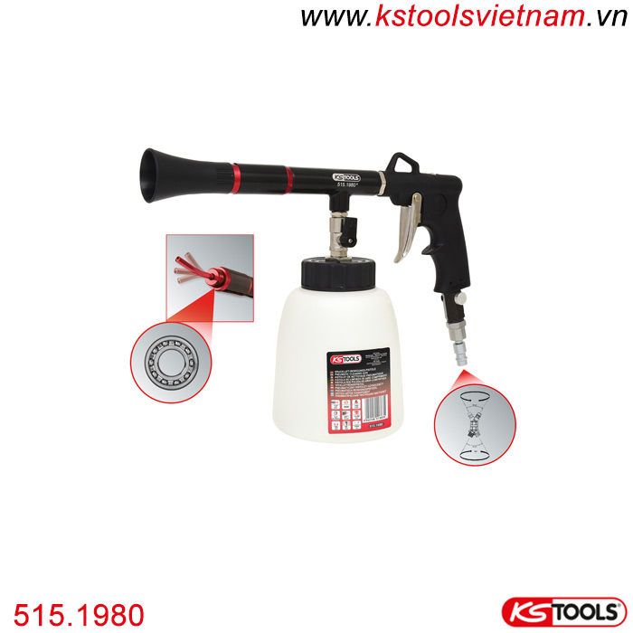 Súng làm sạch khí nén 1000 ml KS Tools 515.1980