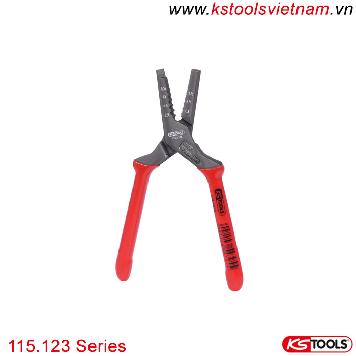 Kìm bấm đầu cos KS Tools 115.123 Series. 