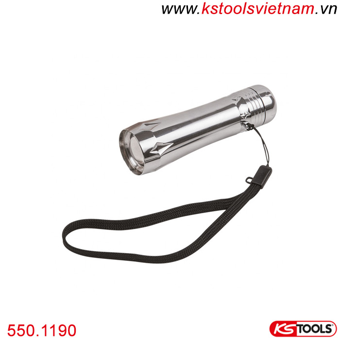 Đèn pin cầm tay tia UV chạy pin KS Tools 550.1191