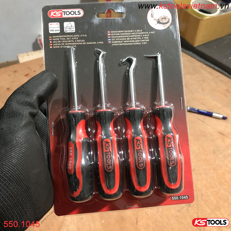 Bộ móc seal Oring phớt vòng đệm hãng KS Tools Germany 550.1045