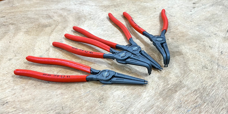 Bộ kìm mở phe trong ngoài 40-100 mm 4 pcs 119.2060 KS Tools