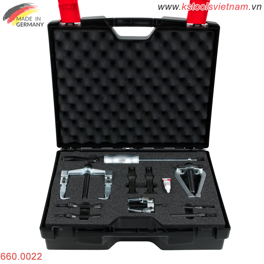 Bộ cảo vòng bi đa năng Ø 10‑45 mm gồm 10 pcs KS Tools Germany